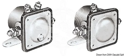 solenoid za upućivanje motora - 1 izolirani terminal