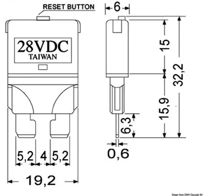 Osigurač lamelarni 12/24 V