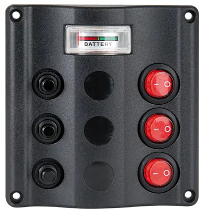 Električna ploča Wave design sa prekidačima "a bascula" LED