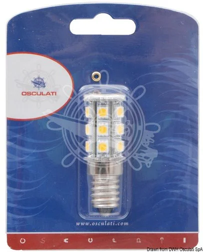 žarulja LED SMD vrat E14 - 12/24V