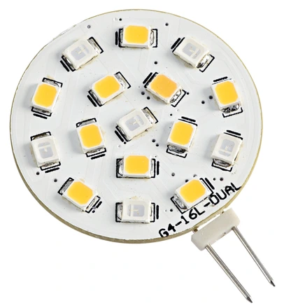 žarulja LED SMD dvobojna s priključkom G4 - bijelo/crvena 12V