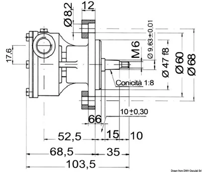 pumpa NAUCO - tip FPR039, priključak 3/8''