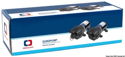 pumpa kaljužna EUROPUMP samousisavajuća sa 4 membrane - 24 V