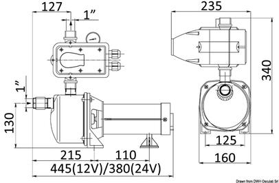 Pumpa vode CEM s elektronskom kontrolom