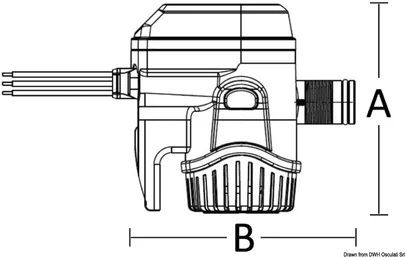 pumpa na uranjanje RULE - Mate automatska - 35l/min, 12V