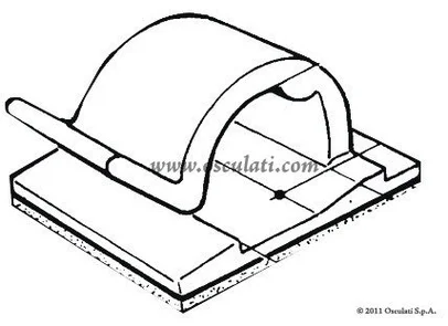 obujmica samoljepiva plastična 8x11 mm