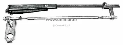 paralelogram krak od inoxa za brisače - 381/432 mm