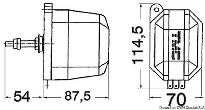 brisač prozora sa kučištem - inox 250/280mm