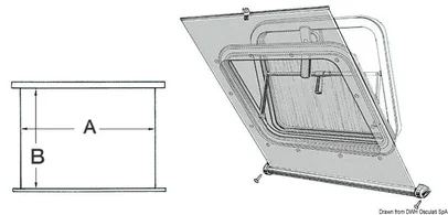 noćno sjenilo CLIMAVISION MARE 680x780 mm