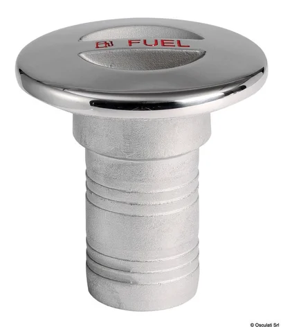 čep za uljev sjajni inox FUEL 38 mm