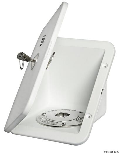 Spremnik za čep za uljev goriva