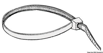 obujmica od crne plastike 140 mm