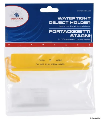 torbica za dokumente - prozirni PVC, 178x254 mm