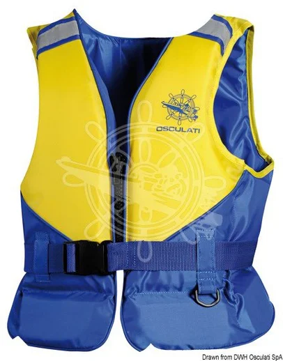 prsluk pomoć pri plutanju AQUA SAILOR 50N od 25-40kg junior