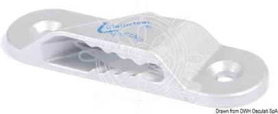 štoper Clamcleats - 3/6 mm, aluminij, specijalni za jedra (CL241)