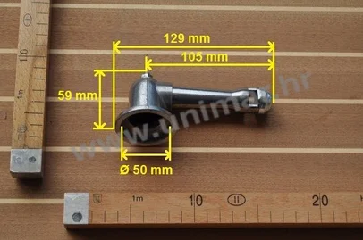 Lula plamenika Techimpex srednja-plamenik fi 5 cm d-10,5 cm