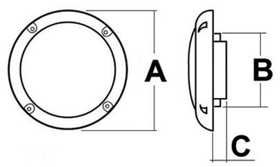 Par dvosmjernih stereo zvučnika Slim