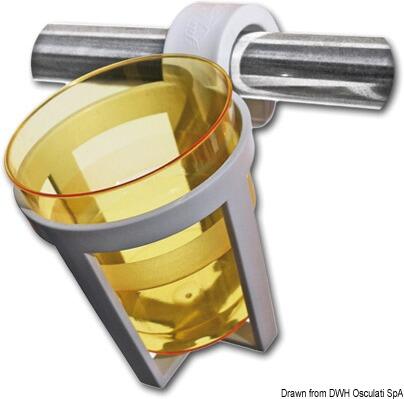 Držači za čaše univerzalni od plastike za instaliranje na cijevi ili sajle ograda