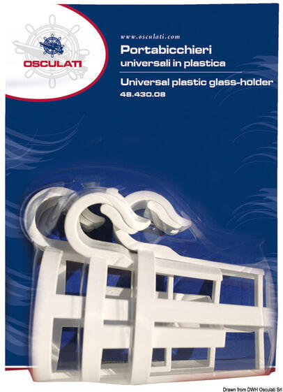 Držači za čaše univerzalni od plastike za instaliranje na cijevi ili sajle ograda