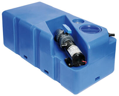 Spremnik crnih voda sa vodoravnom pumpom