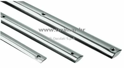 profilni bokoštitnik - inox, 35x9 mm (profil 3 m)