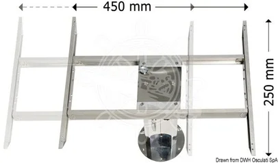 produžetak za stol dvosmjerni - 680x560 mm