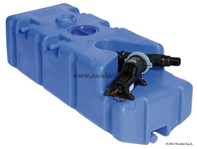 spremnik, rezervoar crnih voda s pumpom-drobilicom Whale - 100 l, 12 V