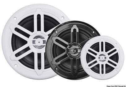 Par stereo zvučnika s dvostrukim konusom