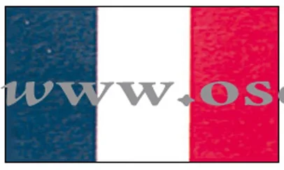 zastava Francuska - poliester, 70x100 cm