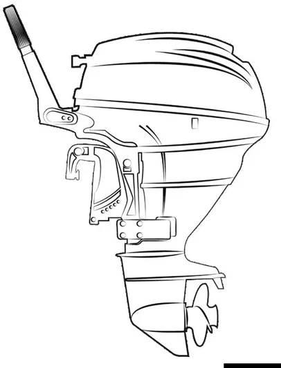 zaštita za motore od platna - 2/4 KS, 40x25x32 cm, siva