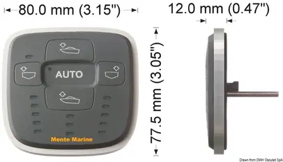 Kontrolna ploča za automatsko upućivanje flapsova MENTE-MARINE