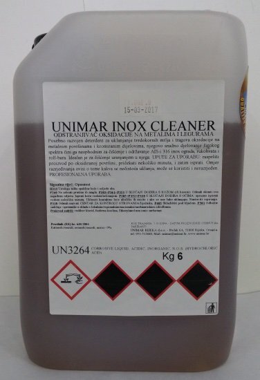 Unimar inox cleaner 6kg