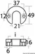 cink anoda za nogu Mercruiser/Alpha - cink