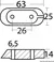 cink anoda za motore 4/70 KS, 4-taktne - cink, otvor 6,5 mm