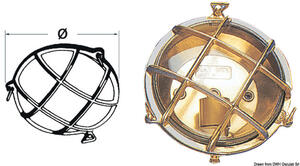 brodska svjetiljka OLD MARINA okrugla - 215 mm