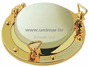 lampa za ugradnju krom.mesing 115mm