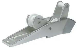 pramčana vodilica preklopna od sjajnog anodiziranog aluminija za sidra do 12kg