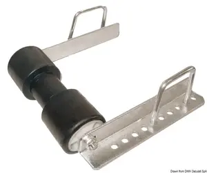 držači sa valjkom stražnji veliki jednostruki 60 mm