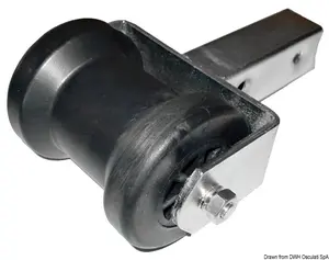 centralni valjak fiksni (mali) - presjek 40 x 40 mm - 120 x 75 mm