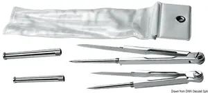 šestar za kartografiju WEREIN - 140 mm