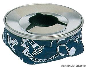 pepeljara od inoxa - crvena