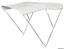 tenda - bimini - 3 luka, sklopiva, širina 200/210 cm, bijela